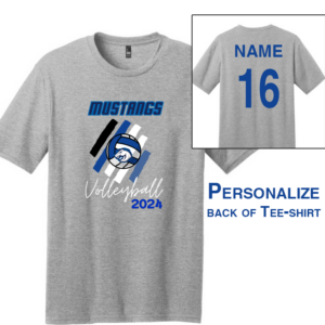 CBS Volleyball Tee with Back