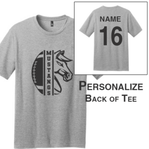 CBS Football Tee with Back